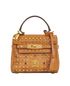 Mini Diamond Visetos Satchel, front view